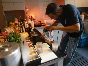 Atelier cocktails - Enterrement de vie de garçon - barman Georges 