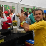 Bar caïpirinha soirée Coupe du Monde pour les collaborateurs d'Edenred
