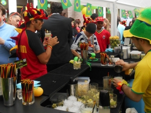 Bar caïpirinha match 26 juin @ Edenred 13