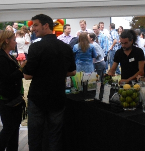 Bar cocktail chapiteau Coretec 4